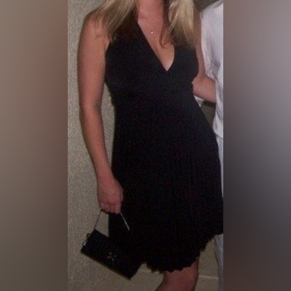 Halter Black Dress - Picture 1 of 5